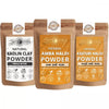 Ayur Blessing Herbal Amba Haldi & Kaolin Clay & Kasturi Haldi Powder Combo