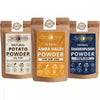 Ayur Blessing Herbal Amba Haldi & Potato & Shankhpushpi Powder Combo
