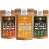 Ayur Blessing Herbal Amba Haldi & Red Lentil & Brahmi Powder Combo