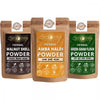 Ayur Blessing Herbal Amba Haldi & Walnut Shell & Green Gram Flour Powder Combo