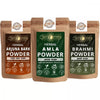 Ayur Blessing Herbal Amla & Arjuna Bark & Brahmi Powder Combo