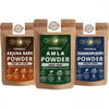 Ayur Blessing Herbal Amla & Arjuna Bark & Shankhpushpi Powder Combo