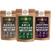 Ayur Blessing Herbal Amla & Baheda & Jamun Seeds Powder Combo