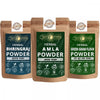 Ayur Blessing Herbal Amla & Bhringraj & Green Gram Flour Powder Combo