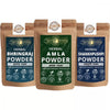 Ayur Blessing Herbal Amla & Bhringraj & Shankhpushpi Powder Combo