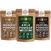 Ayur Blessing Herbal Amla & Indian Healing Clay & Walnut Shell Powder Combo