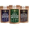 Ayur Blessing Herbal Amla & Indigo & Walnut Shell Powder Combo