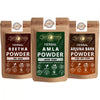 Ayur Blessing Herbal Amla & Reetha & Arjuna Bark Powder Combo