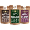 Ayur Blessing Herbal Amla & Shikakai & Hadjod Powder Combo