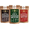 Ayur Blessing Herbal Amla & Walnut Shell & Gairika Powder Combo