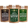 Ayur Blessing Herbal Amla & Walnut Shell & Green Gram Flour Powder Combo