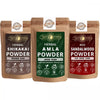 Ayur Blessing Herbal Amla & Walnut Shell & Red Sandalwood Powder Combo