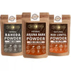 Ayur Blessing Herbal Arjuna Bark & Baheda & Red Lentil Powder Combo