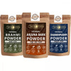 Ayur Blessing Herbal Arjuna Bark & Brahmi & Shankhpushpi Powder Combo