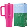House of Quirk 1200ML Tumbler with Handle  - Neon Magenta