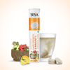Sesa Ayurvedic Hair Growth & Immunity Effervescent Tablets  Lemon Taste - 20 tabs