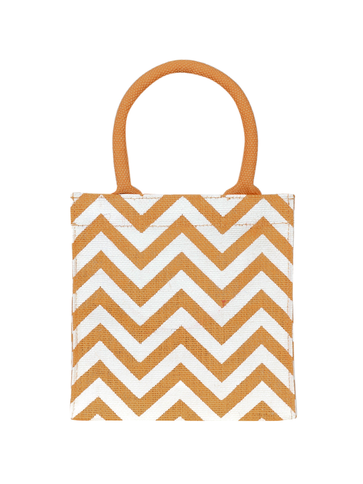 8 X 8 X 5 - ZIG ZAG LUNCH (B-148-YELLOW)