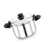 PrayLady Stainless Steel Strainer Pot without Glass Lid Induction Base