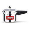 Butterfly Cordial 3 Litres Pressure Cooker | Outer Lid | Food Grade Virgin Aluminium | Induction & Gas Stove Compatible