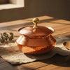 Artarium Copper Degchi with Lid Traditional Copper Cookware