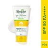 Simple Skincare Skin Gel Sunscreen SPF 50 PA++++ - 50 gms