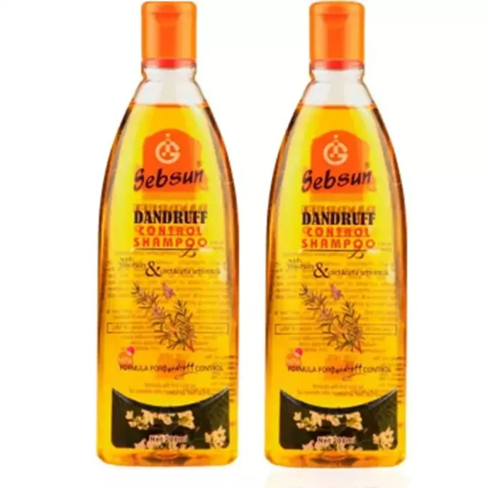 Indo German Sebsun Dandruff Control Shampoo - 200 ml (Pack of 2) - Swadesii