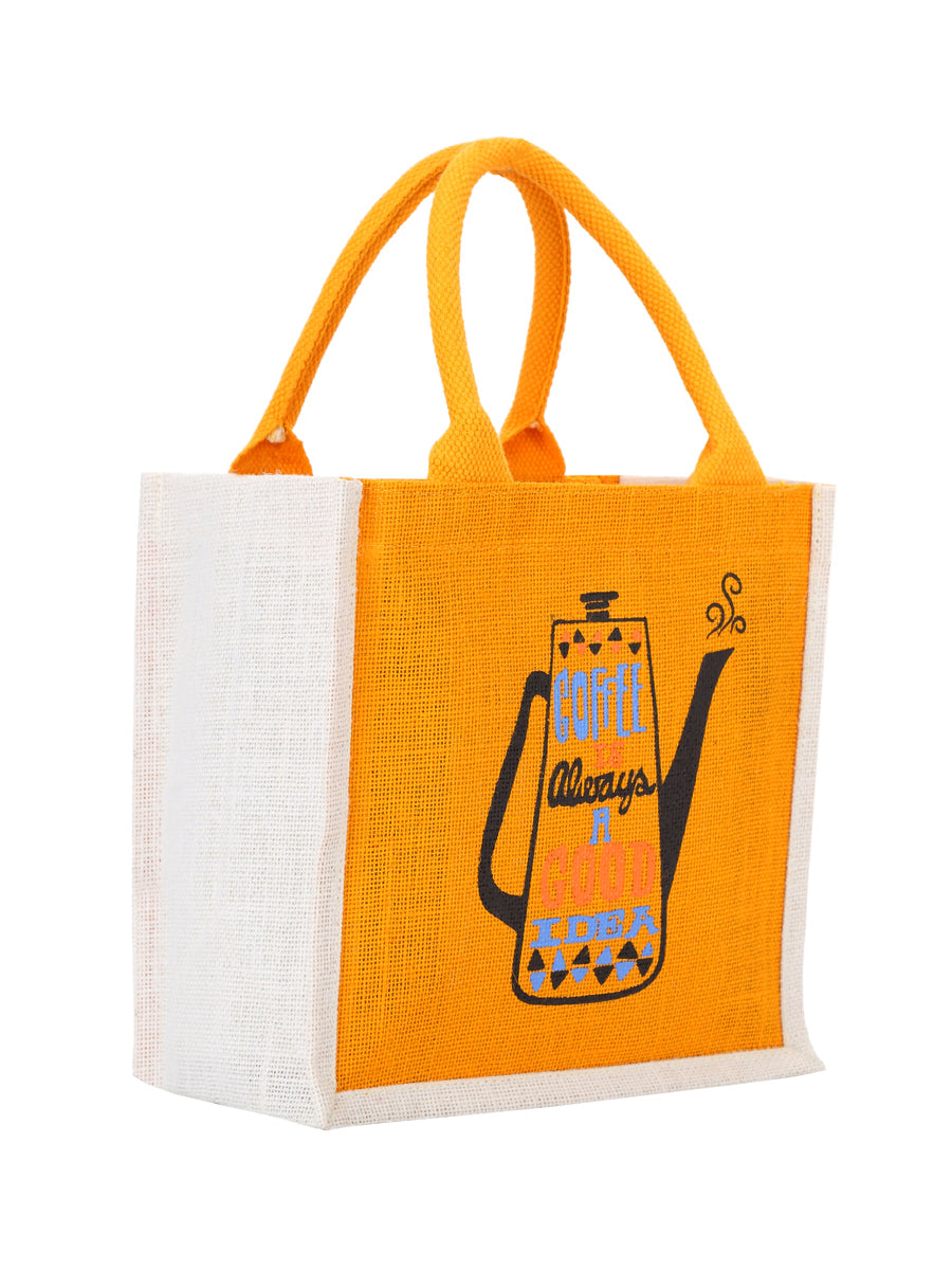 10 X 10 X 6 - COFFEE ZIPPER LUNCH (B-090-RED)