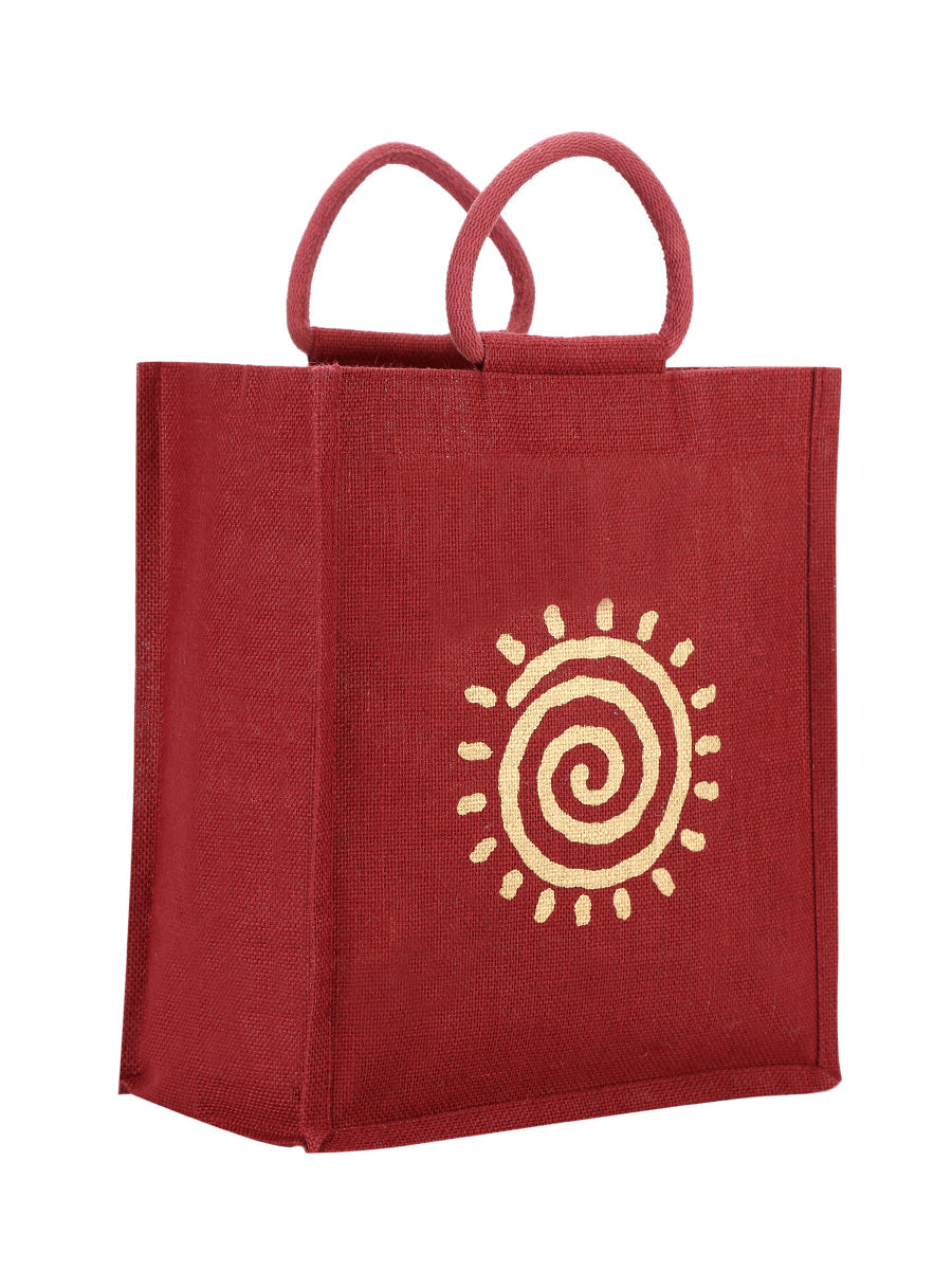 14 X 12 X 7 - CHAKRA PRINT (B-012-BRIGHT BLUE)