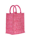 Jute Cottage Printed Zipper Lunch Bag