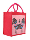 Jute Cottage Double Zebra Print Lunch Bag