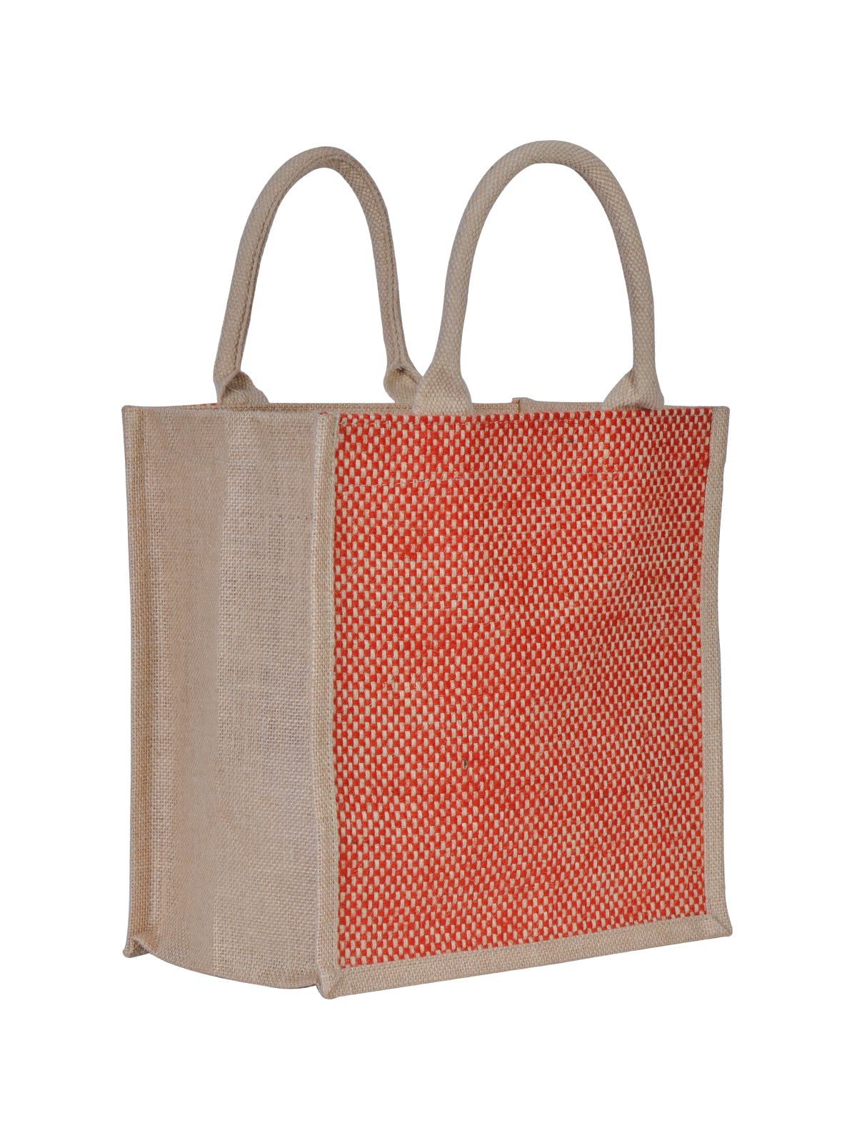 12 X 12 X 7 - MAT WEAVE LUNCH (B-147-RED)