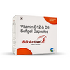 Cureayu Vitamin B12 & D3 - 10 Softgel Capsules