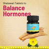 Gynoveda Shatawari Ayurvedic Tablets - 60 tabs