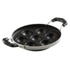 Butterfly Raga Non-Stick Aluminium Paniyarakal | 20 cm | Black