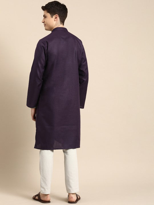 Anouk Men Solid Kurta
