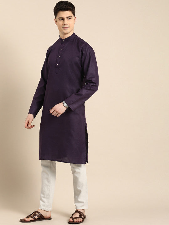 Anouk Men Solid Kurta