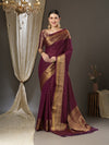 Anouk Ethnic Motifs Zari Pure Georgette Kanjeevaram Saree