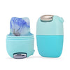 Vasu Facial Ice Massager for Face Eyes & Neck (Sky Blue) - 2 in 1 Ice Roller & Face Roller - 110 gms