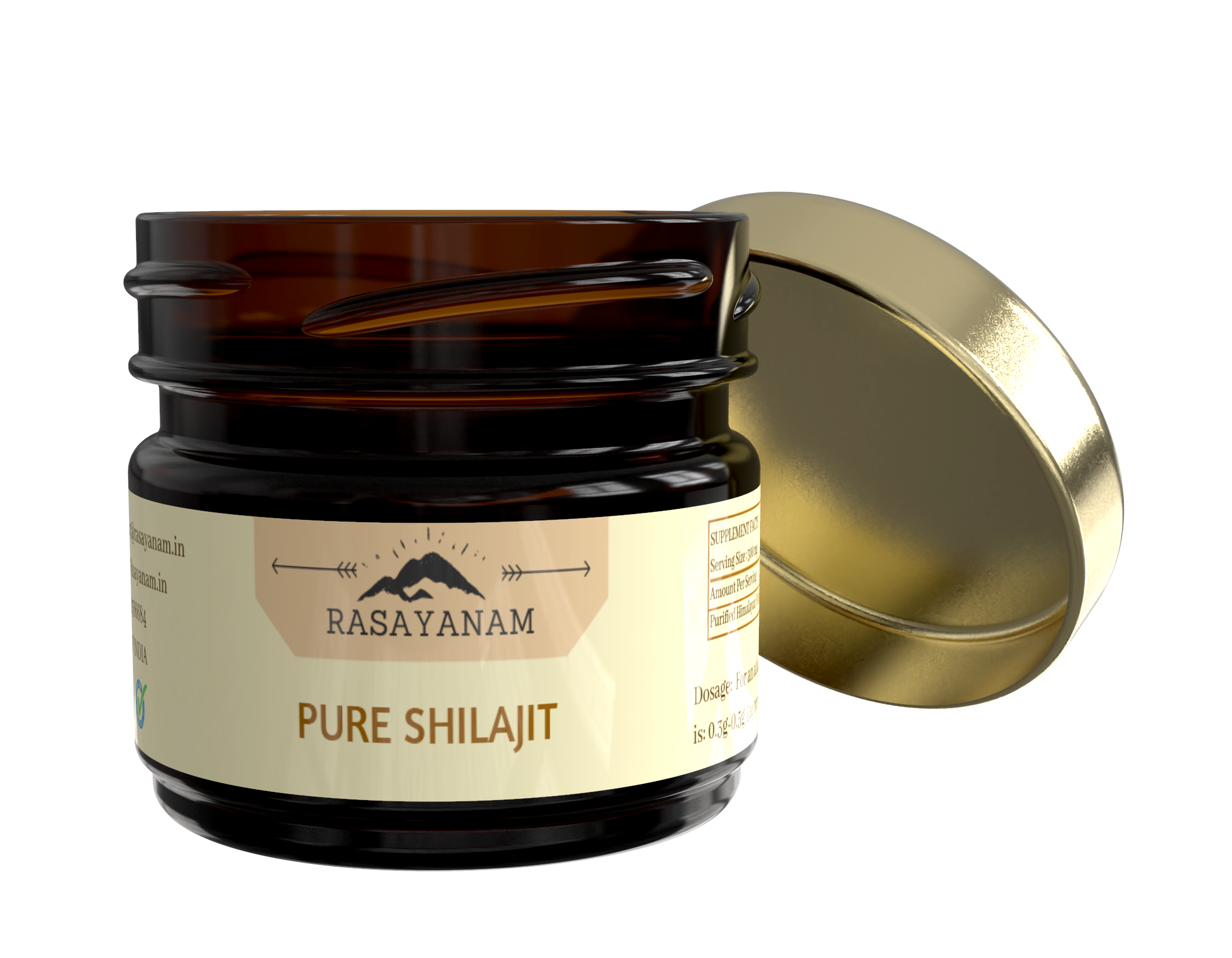 Rasayanam Pure Original Himalayan Shilajit - Swadesii