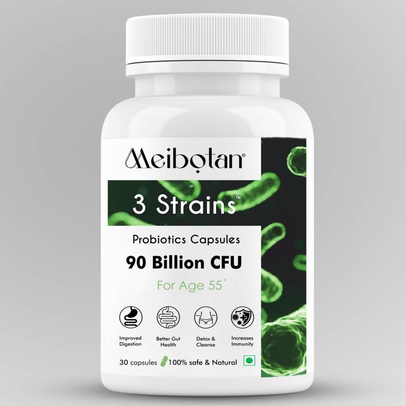 Meibotan 3 Strains 90 Billion CFU - 30 caps - Swadesii