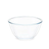 Borosil 2.5 L Serving & Mixing Borosilicate Glass Bowl | Multipurpose Round Bowl for Kitchen & Dinning