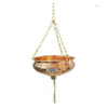 Panchakarma Shirodhara Pot Shirodhara Yantra Shirodhara Patra With Chain and Oil Flow Control Valve (Copper)