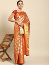 Silk Land Paisley Zari Art Silk Kanjeevaram Saree