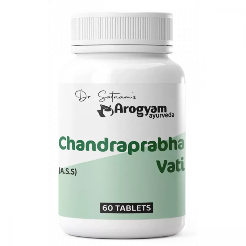Dr Satnam's Arogyam Ayurveda Chandraprabha Vati Tablets 60 tabs