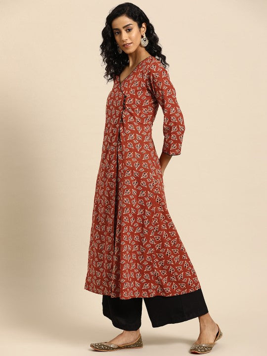 anayna Women Ethnic Motifs Printed Kurta