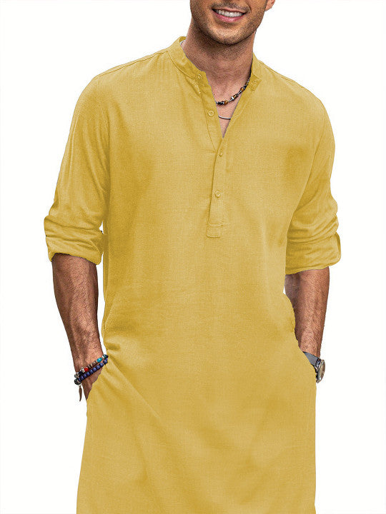 Anouk Men Solid Long Kurta