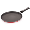 Nirlon Aluminum Non Stick Flat Dosa Tawa with Bakelite Handle 24cm