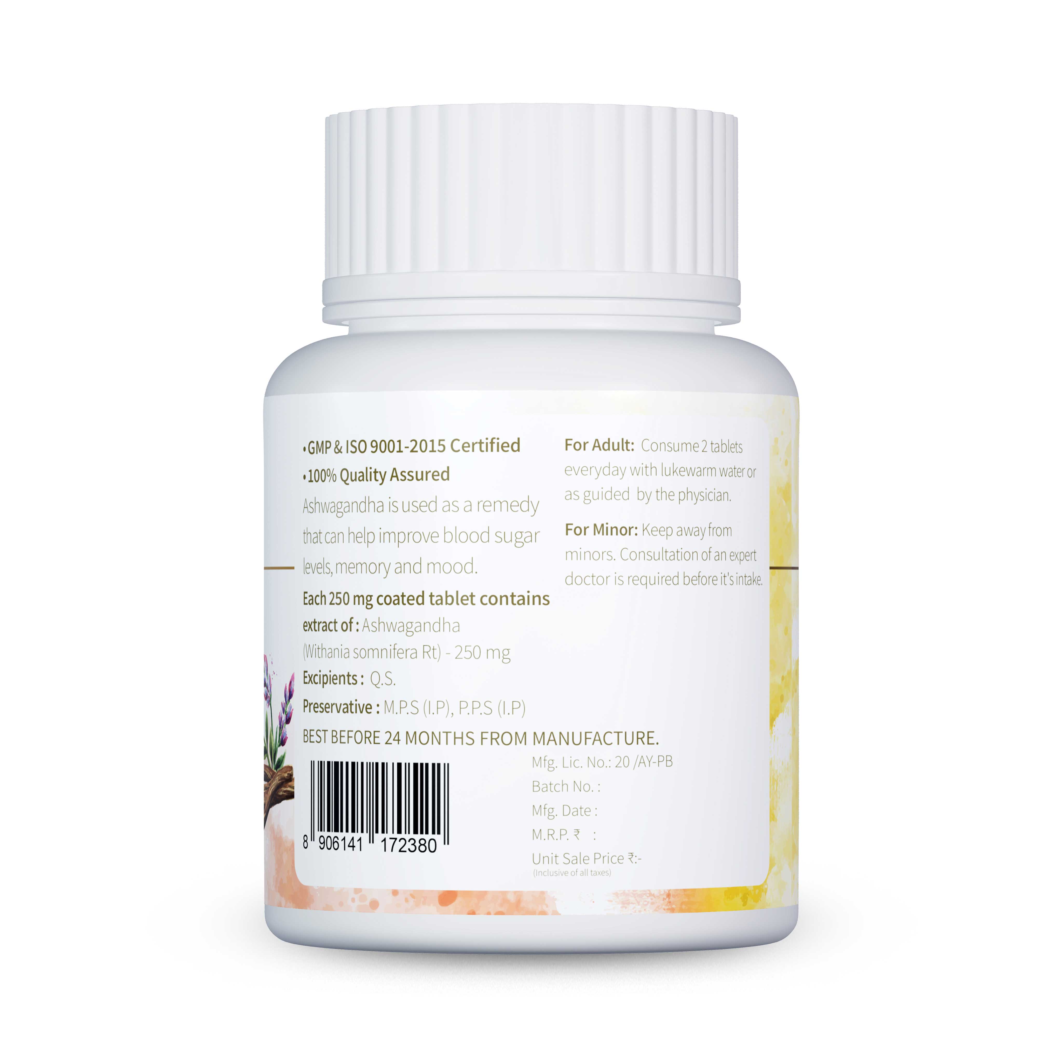 Ashwagandha Tablet | 60 Tablets
