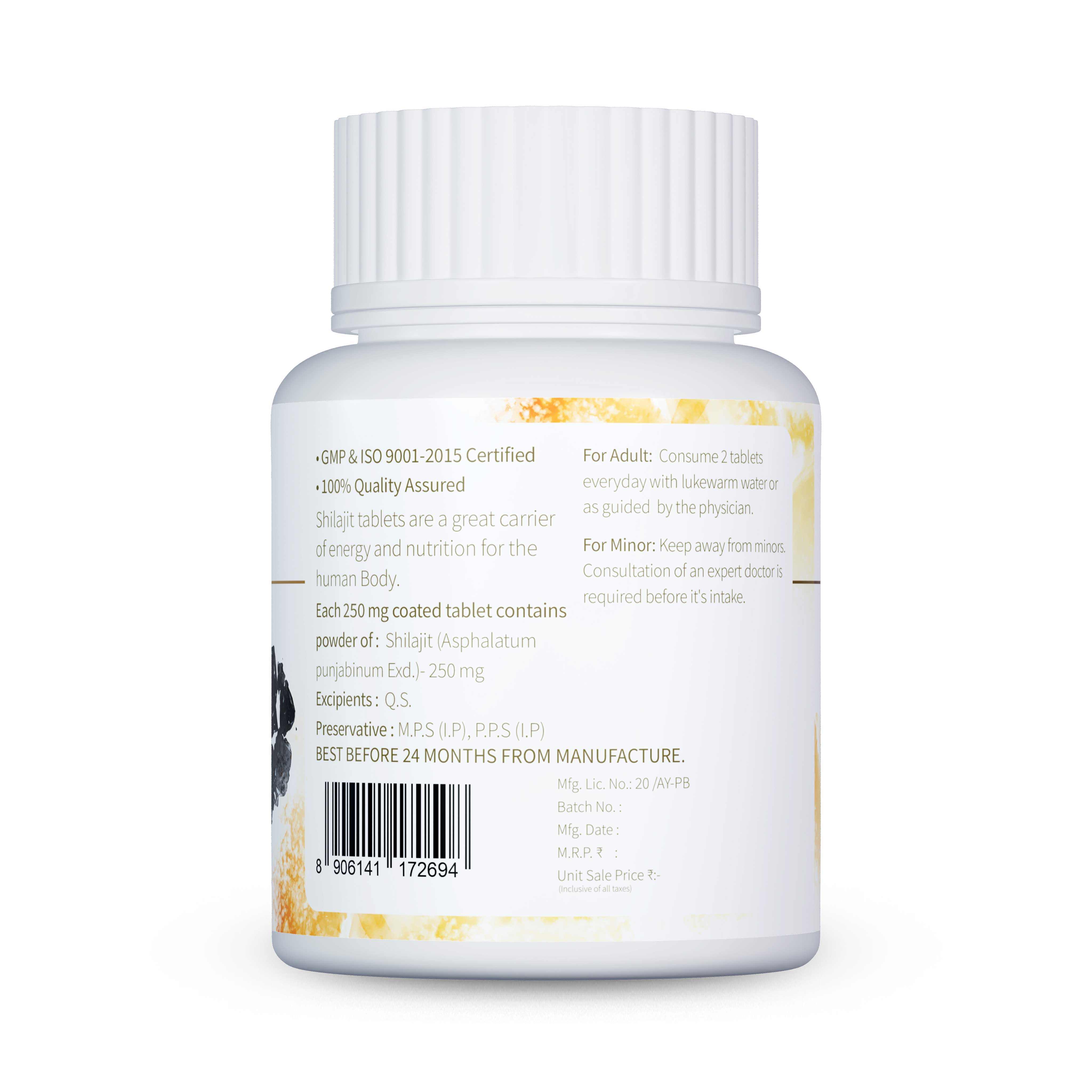 Shilajit Tablet | 60 Tablets