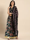 Anouk Women Floral Printed Ready to Wear Lehenga & Blouse With Dupatta